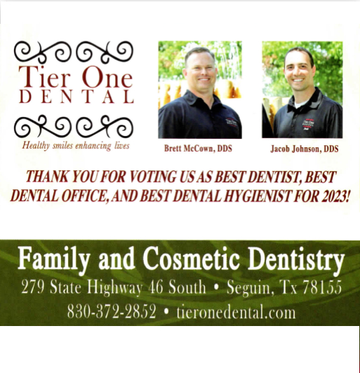 Tier One Dental: Local 2023 Best of Best in Seguin & Guadalupe County